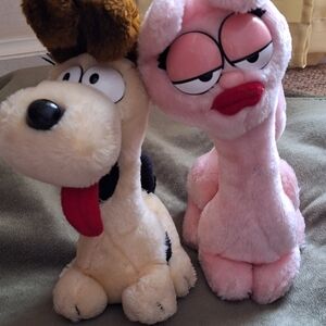 Arlene & Odie! Garfield's Dog & Girlfriend. NWOT used only as display.